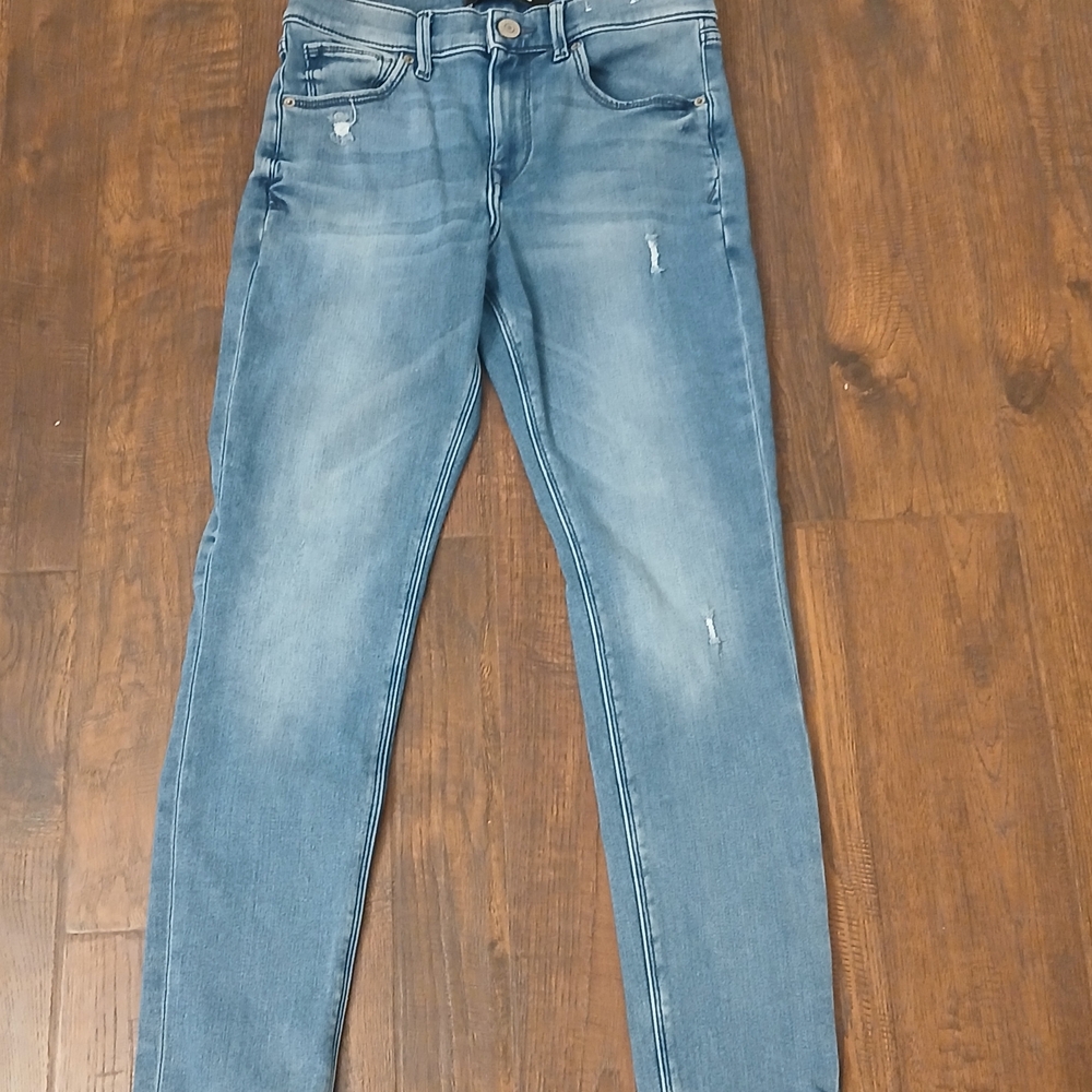Express Women's Skinny Jeans - Blue